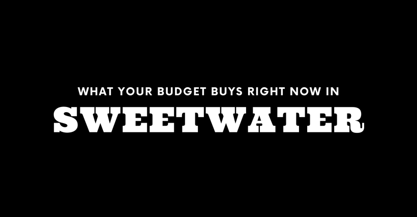 What $300K, $600K, and $1M+ Gets You in Sweetwater Right Now